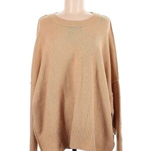Billabong Tan Crew Neck Sweater with Relaxed Fit